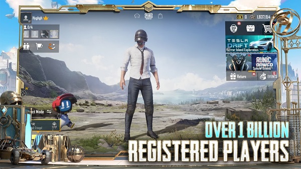 pubg地铁逃生国际服截图