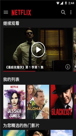 netflix安卓app截图