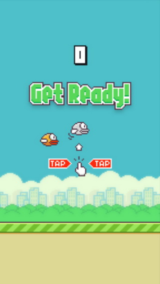 flappy bird原版截图