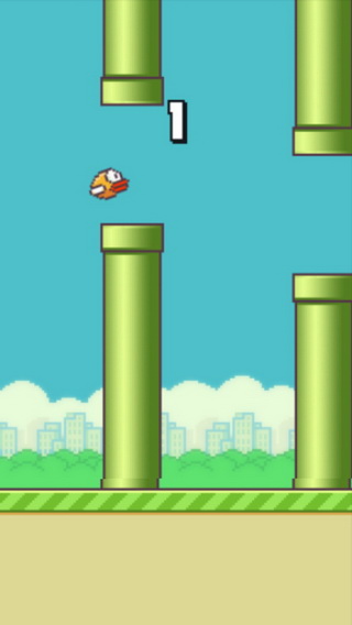 flappy bird原版截图